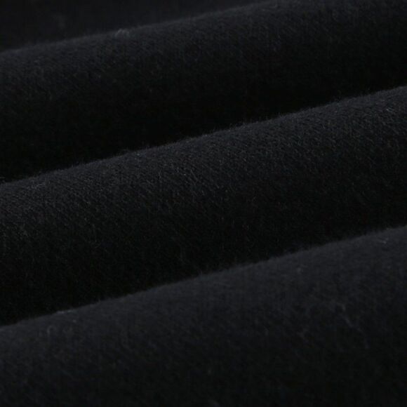 Hoodie Sweater Sweatshirt gray cotton color block quarter zip pullover - Picture 11 of 13